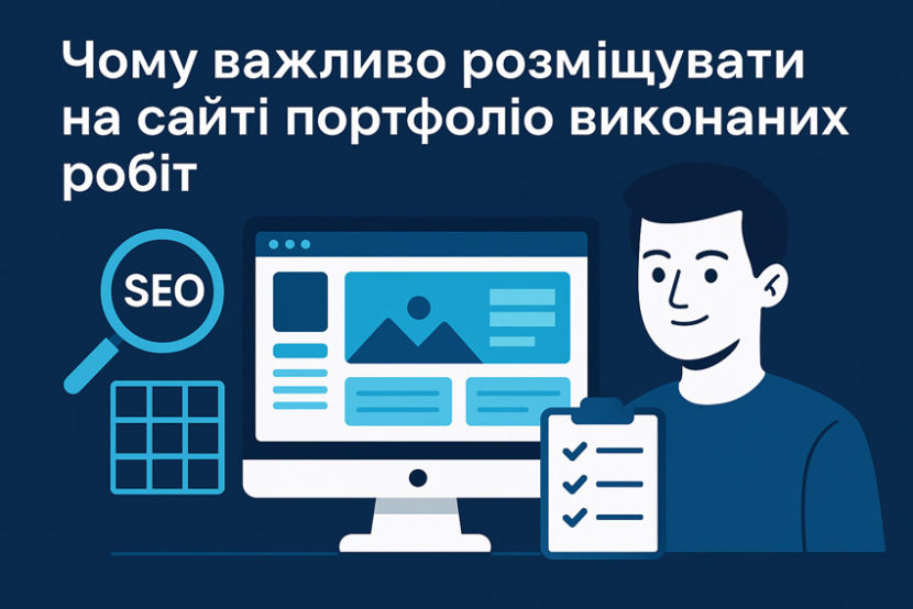 Чому важливо розміщувати на сайті портфоліо виконаних робіт