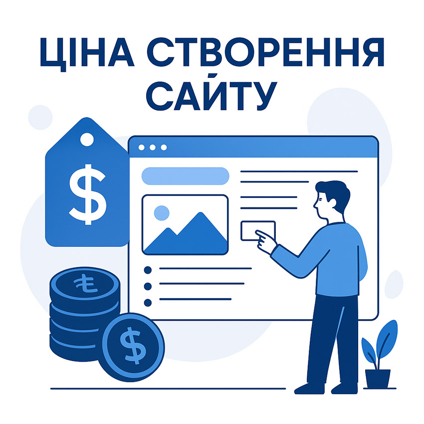 Ціна створення сайту: від чого залежить і як зекономити